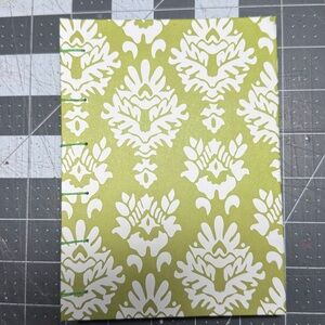 Handmade Coptic Bound Art Journal. Vellum Pages for artist’s sketch book